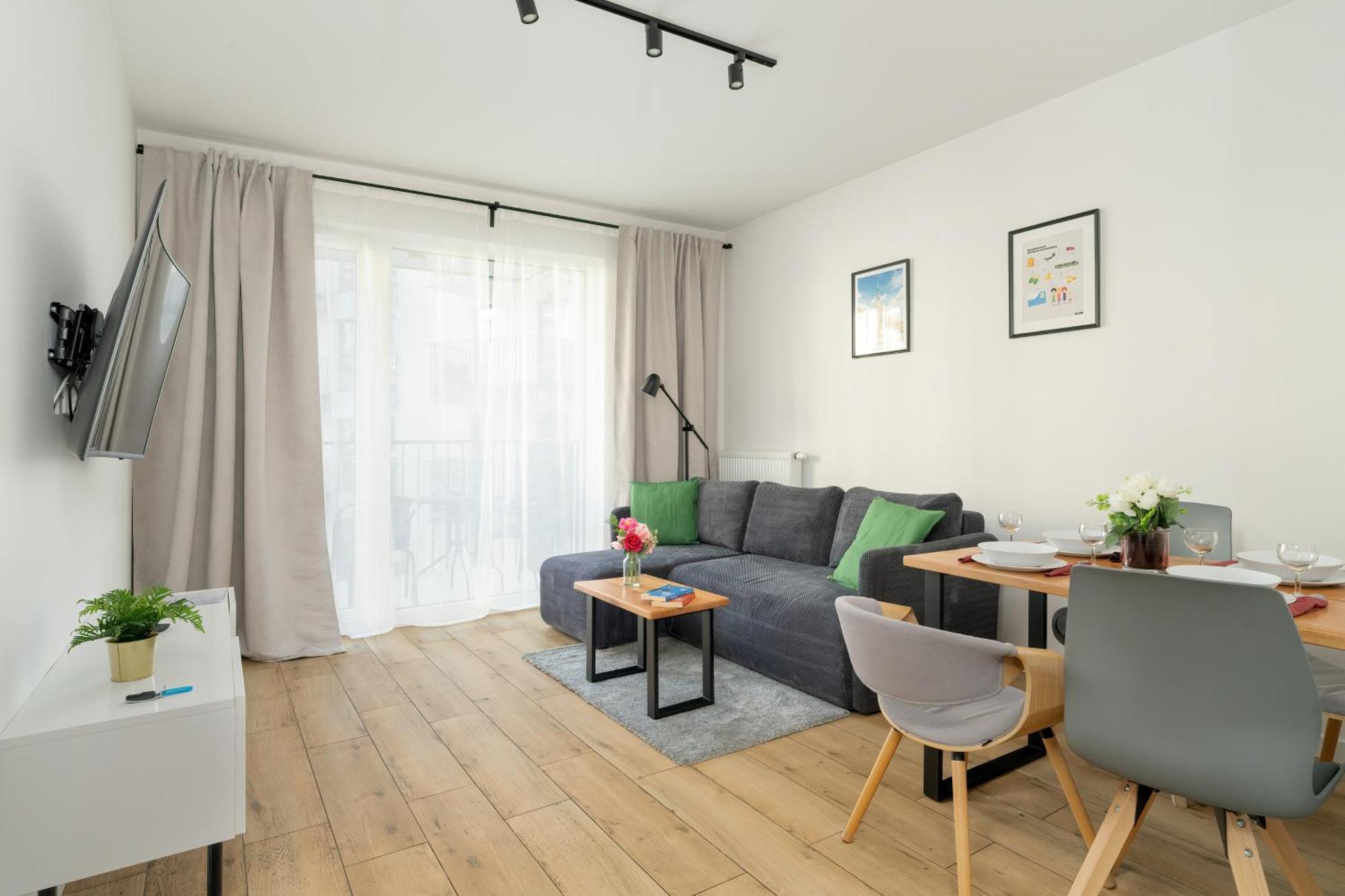Stylish & Comfy Garbary Apartments With Parking By Noclegi Renters Poznań Kültér fotó